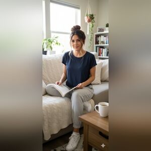 Old Navy Active Go-Dry Tee in Deep Blue